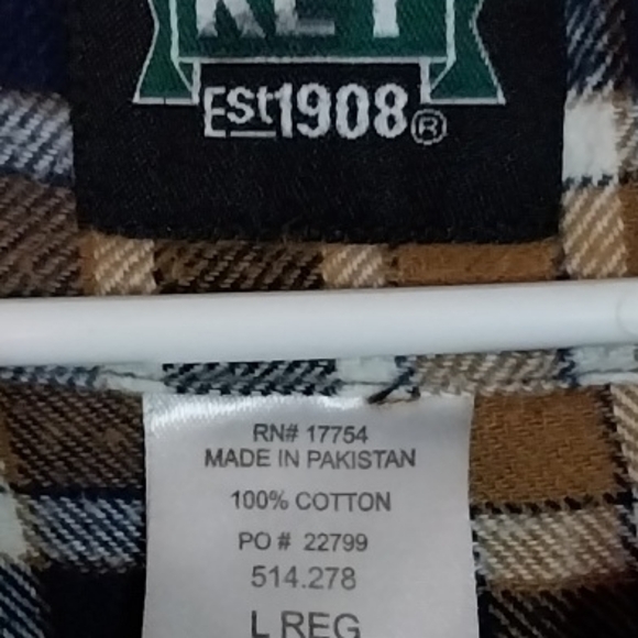 Stranger Things Hellfire Club Plaid Bottom Down Shirt(Unisex) - Picture 5 of 8